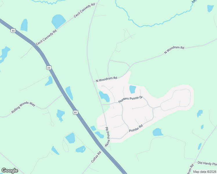 map of restaurants, bars, coffee shops, grocery stores, and more near 1001 Morning Dove Court in Statesboro