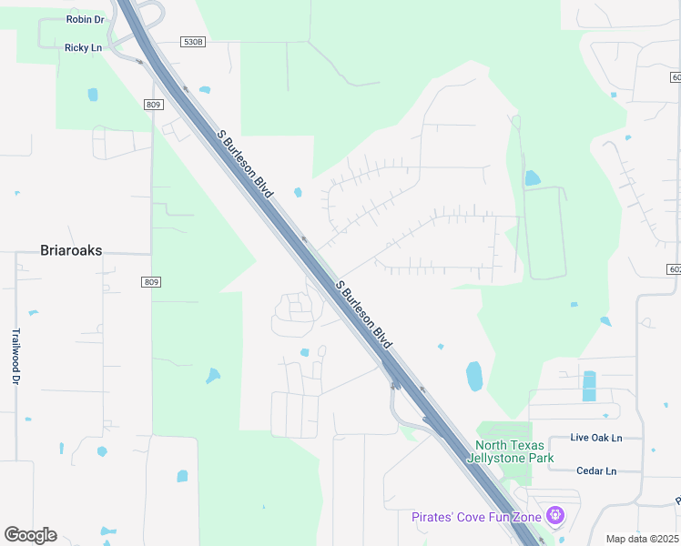 map of restaurants, bars, coffee shops, grocery stores, and more near 2119 South Burleson Boulevard in Burleson