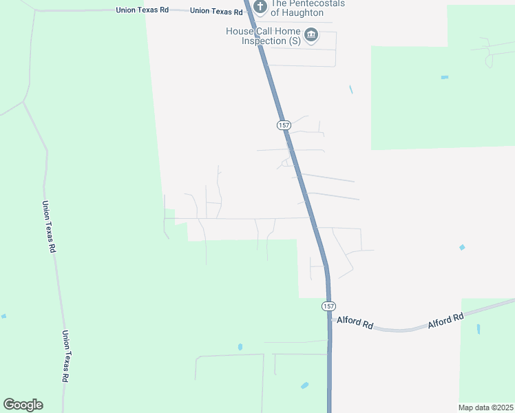 map of restaurants, bars, coffee shops, grocery stores, and more near 506-516 Spring Creek Road in Haughton