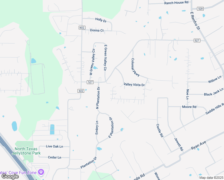 map of restaurants, bars, coffee shops, grocery stores, and more near 108 Woodland Circle in Burleson
