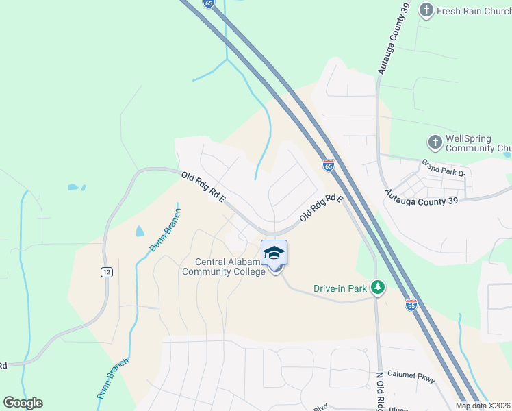 map of restaurants, bars, coffee shops, grocery stores, and more near 1002 Allison Drive in Prattville