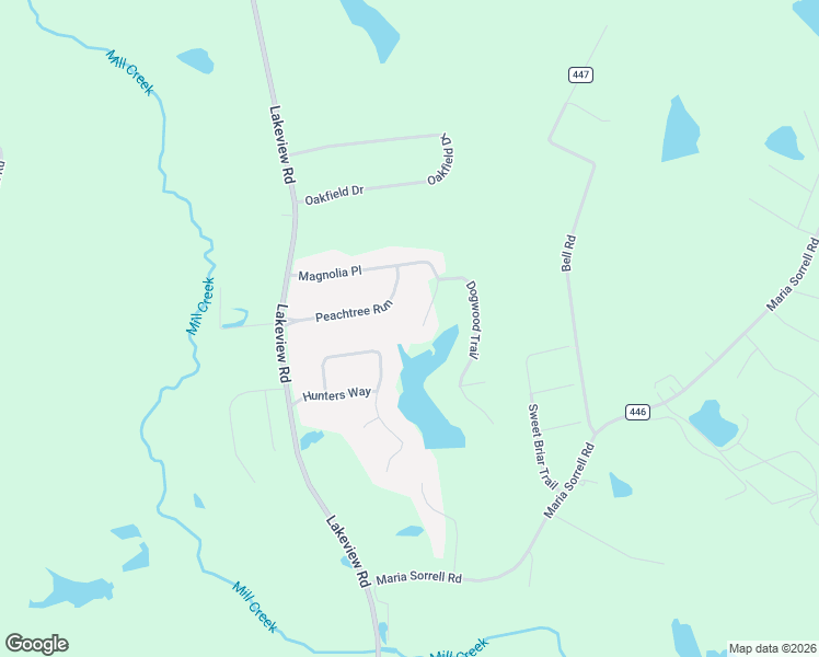 map of restaurants, bars, coffee shops, grocery stores, and more near 232 Magnolia Place in Statesboro