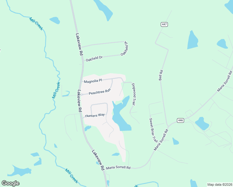 map of restaurants, bars, coffee shops, grocery stores, and more near 232 Magnolia Place in Statesboro