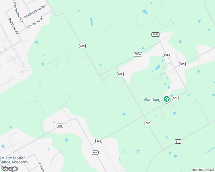 map of restaurants, bars, coffee shops, grocery stores, and more near 5321 County Road 605 in Burleson