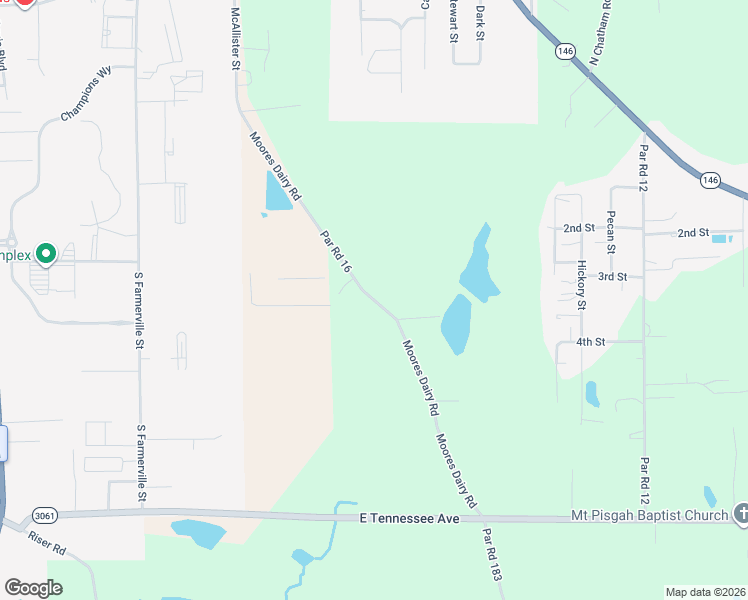 map of restaurants, bars, coffee shops, grocery stores, and more near 1953 Moores Dairy Road in Ruston