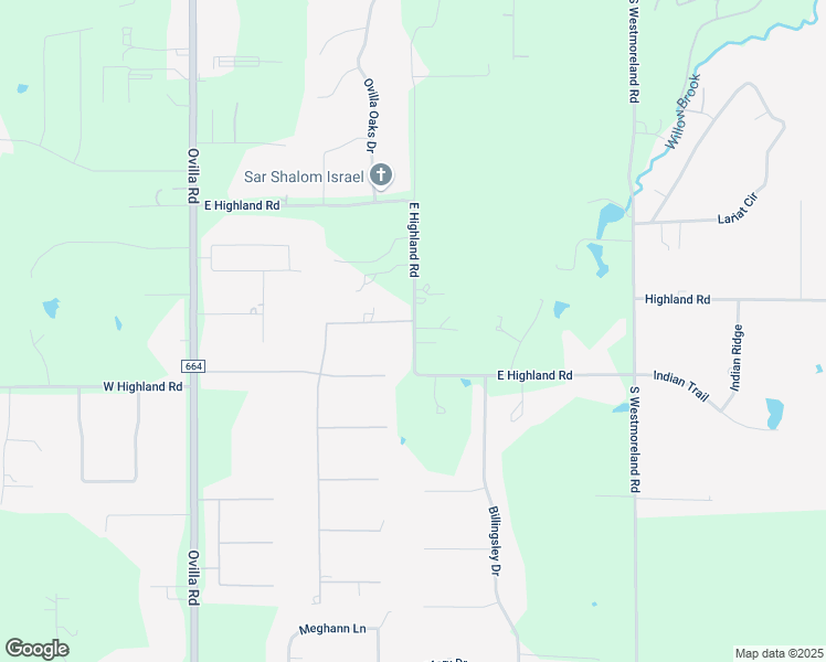 map of restaurants, bars, coffee shops, grocery stores, and more near 749 Slippery Elm Drive in Red Oak