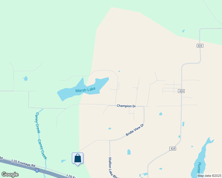 map of restaurants, bars, coffee shops, grocery stores, and more near 23120 Saddle Ridge Ct in Lindale