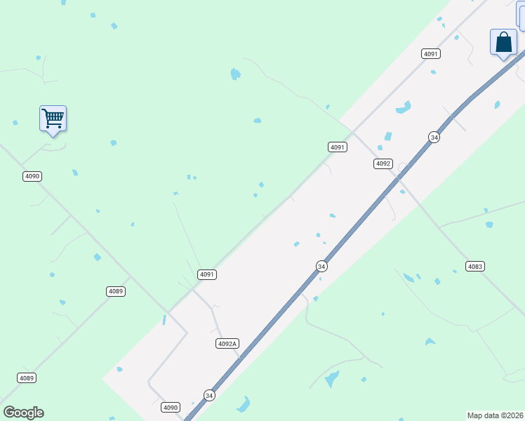 map of restaurants, bars, coffee shops, grocery stores, and more near 9900 County Road 4091 in Scurry