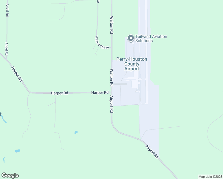 map of restaurants, bars, coffee shops, grocery stores, and more near Airport Road Exd in Perry