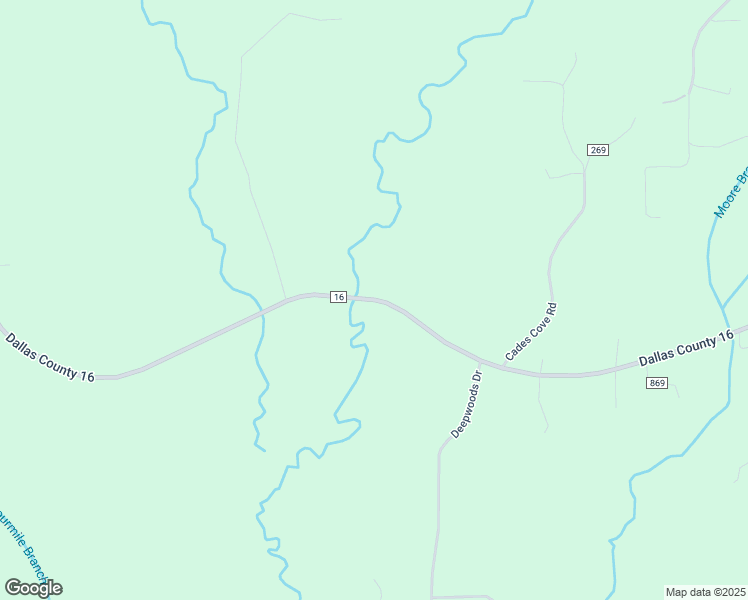 map of restaurants, bars, coffee shops, grocery stores, and more near County Road 16 in Valley Grande