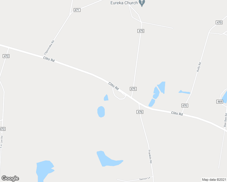 map of restaurants, bars, coffee shops, grocery stores, and more near 8775 Clito Road in Statesboro