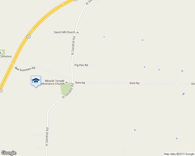 map of restaurants, bars, coffee shops, grocery stores, and more near 500 Gore Road in Lena