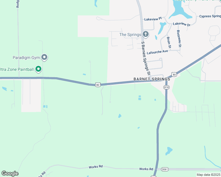 map of restaurants, bars, coffee shops, grocery stores, and more near 3485 West California Avenue in Ruston