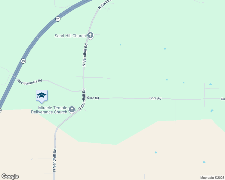 map of restaurants, bars, coffee shops, grocery stores, and more near 500 Gore Rd in Lena