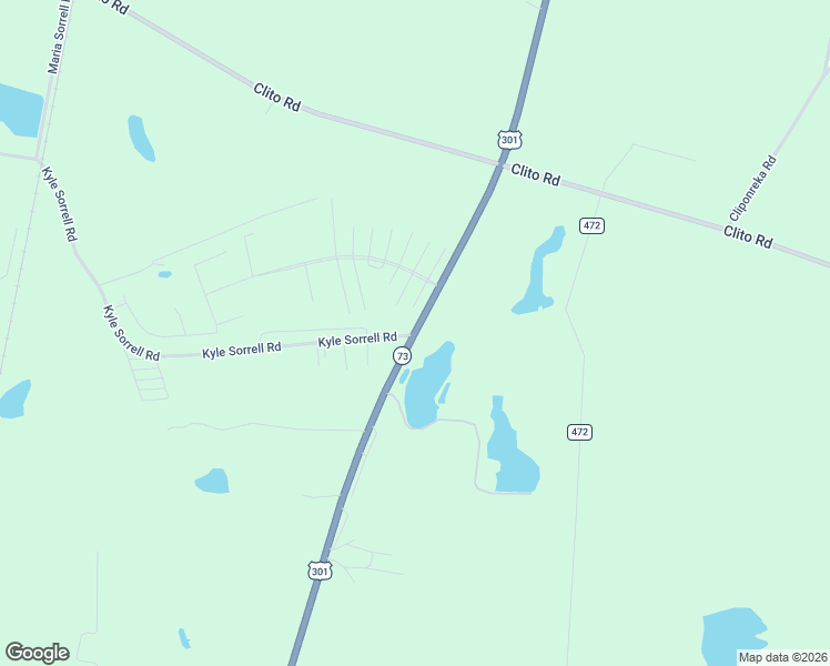 map of restaurants, bars, coffee shops, grocery stores, and more near 28 Kyle Sorrell Road in Statesboro