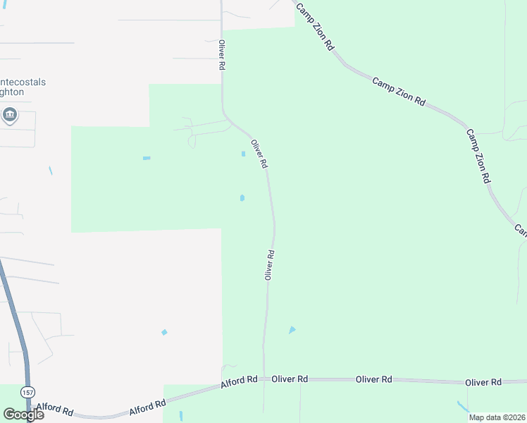 map of restaurants, bars, coffee shops, grocery stores, and more near 990 Oliver Road in Haughton