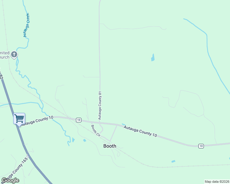 map of restaurants, bars, coffee shops, grocery stores, and more near 1740 Autauga County 81 in Prattville