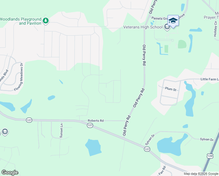 map of restaurants, bars, coffee shops, grocery stores, and more near 146 Roberts Road in Kathleen