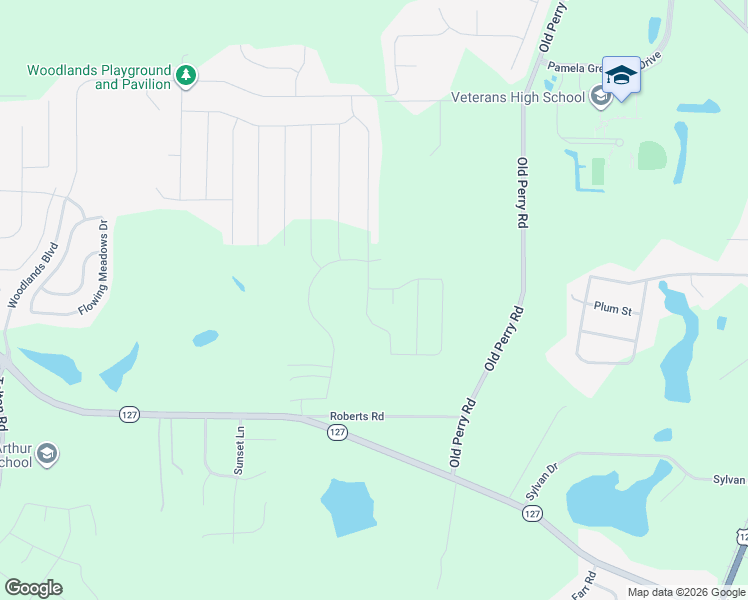 map of restaurants, bars, coffee shops, grocery stores, and more near 146 Roberts Road in Kathleen