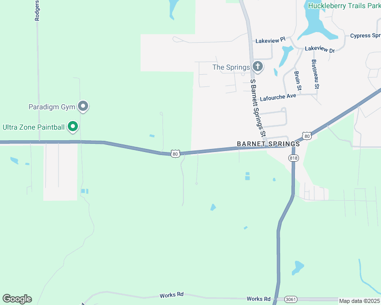 map of restaurants, bars, coffee shops, grocery stores, and more near 6800 U.S. 80 in Ruston