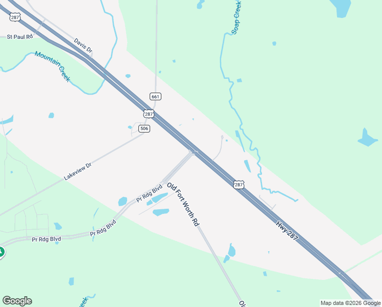 map of restaurants, bars, coffee shops, grocery stores, and more near 5394 U.S. 287 in Midlothian
