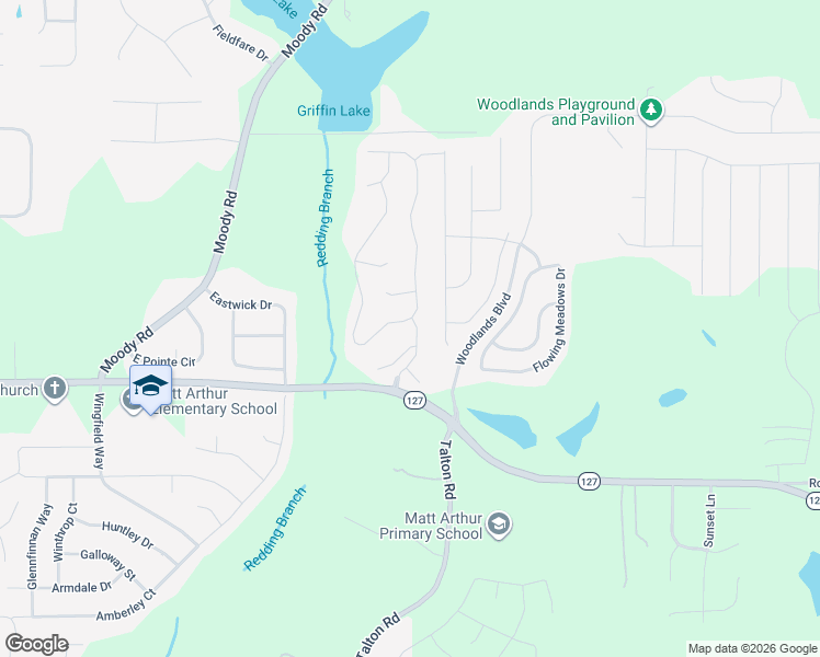 map of restaurants, bars, coffee shops, grocery stores, and more near 715 Shoshone Circle in Kathleen