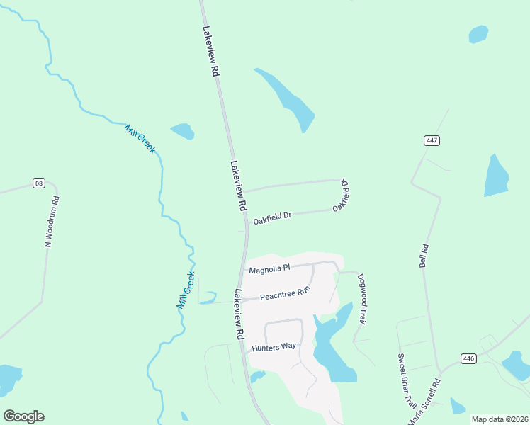 map of restaurants, bars, coffee shops, grocery stores, and more near 9005 Oakfield Drive in Statesboro