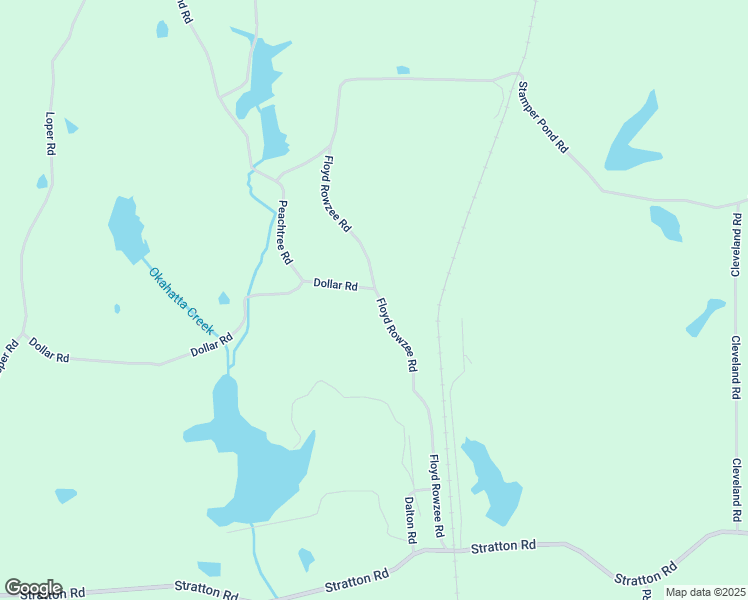 map of restaurants, bars, coffee shops, grocery stores, and more near 676 Floyd Rowzee Road in Union