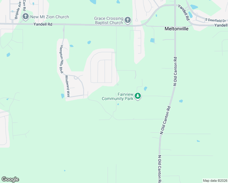 map of restaurants, bars, coffee shops, grocery stores, and more near 117 O C Hunter Road in Canton