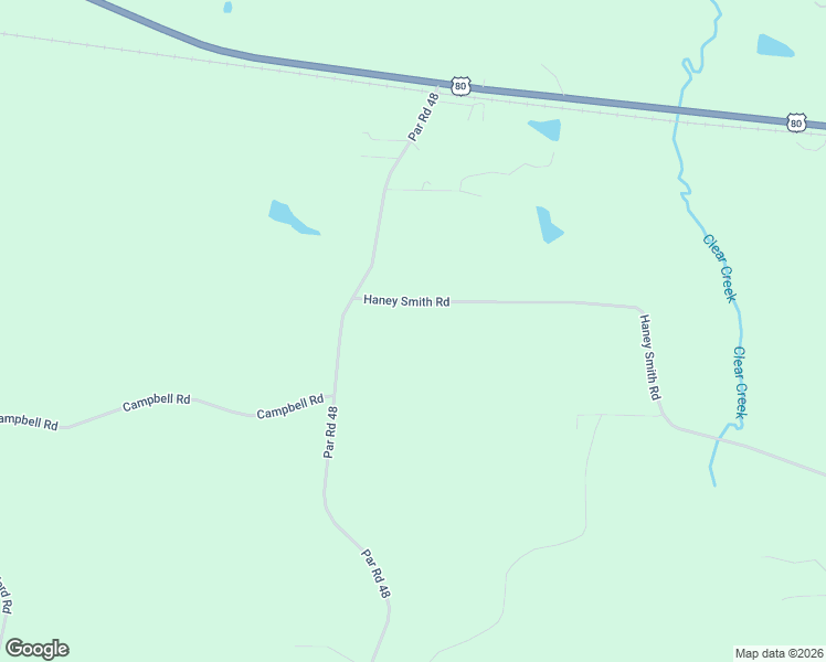 map of restaurants, bars, coffee shops, grocery stores, and more near 134 Haney Smith Road in Choudrant