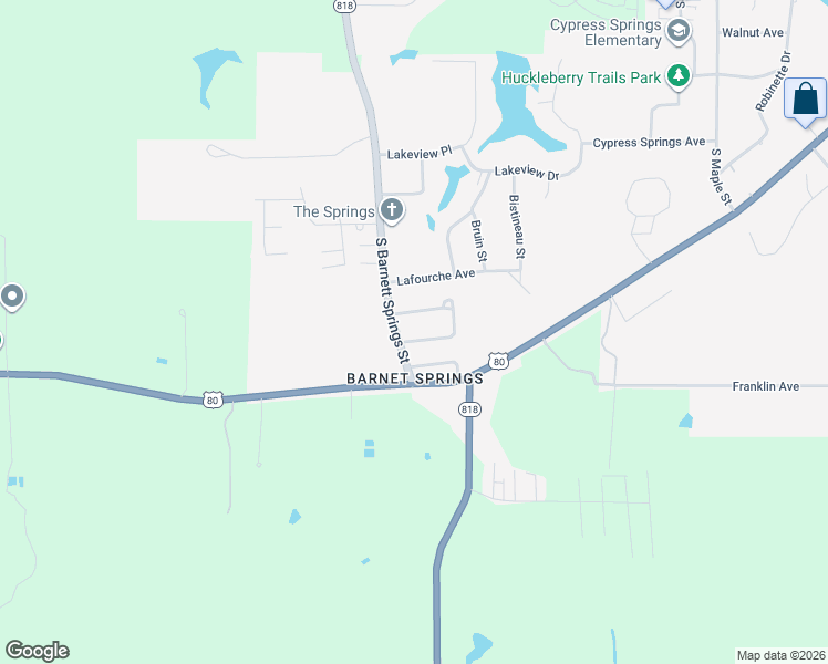 map of restaurants, bars, coffee shops, grocery stores, and more near 3104 Courtney Avenue in Ruston