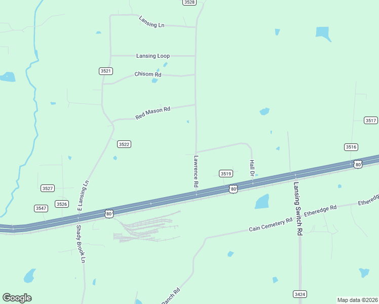 map of restaurants, bars, coffee shops, grocery stores, and more near 295 Lawrence Road in Longview