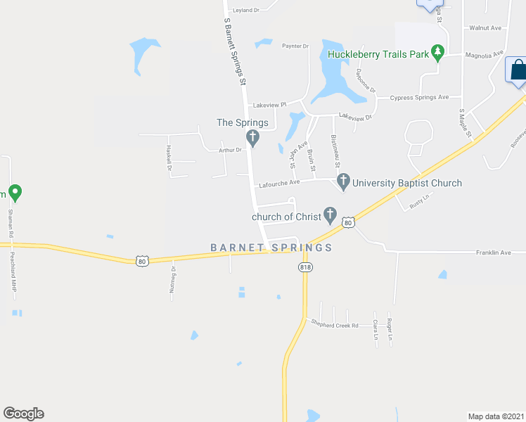 map of restaurants, bars, coffee shops, grocery stores, and more near 3113 Zachry Avenue in Ruston