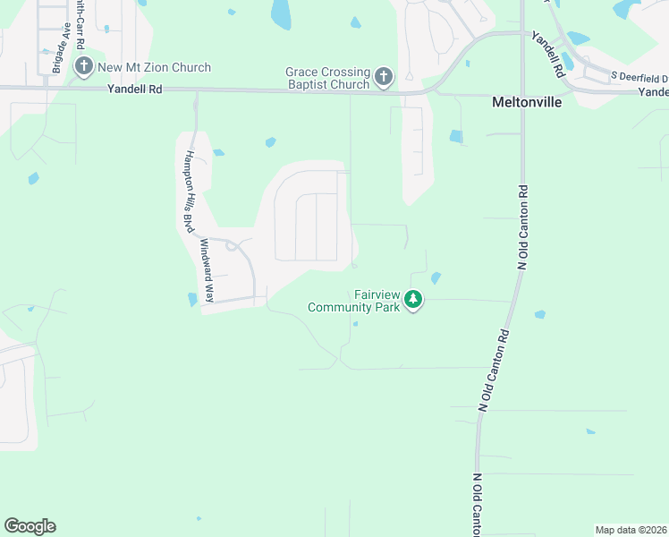 map of restaurants, bars, coffee shops, grocery stores, and more near 117 O C Hunter Road in Canton