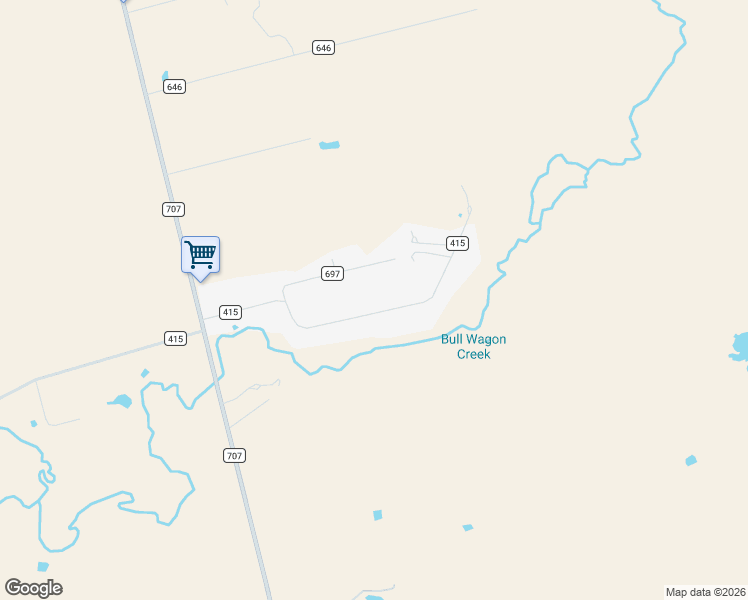 map of restaurants, bars, coffee shops, grocery stores, and more near 253 Kings Addition Road in Merkel