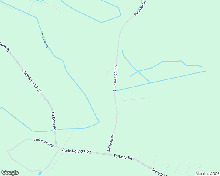 map of restaurants, bars, coffee shops, grocery stores, and more near State Road S-27 115 in Ridgeland