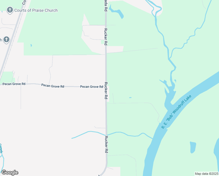 map of restaurants, bars, coffee shops, grocery stores, and more near 8973 Coosada Road in Coosada