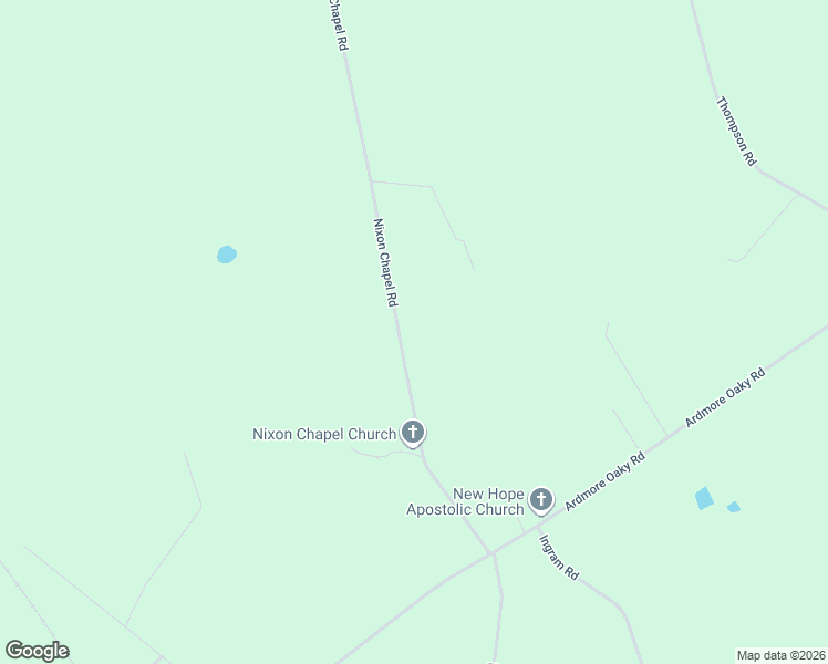 map of restaurants, bars, coffee shops, grocery stores, and more near 1737 Nixon Chapel Road in Springfield