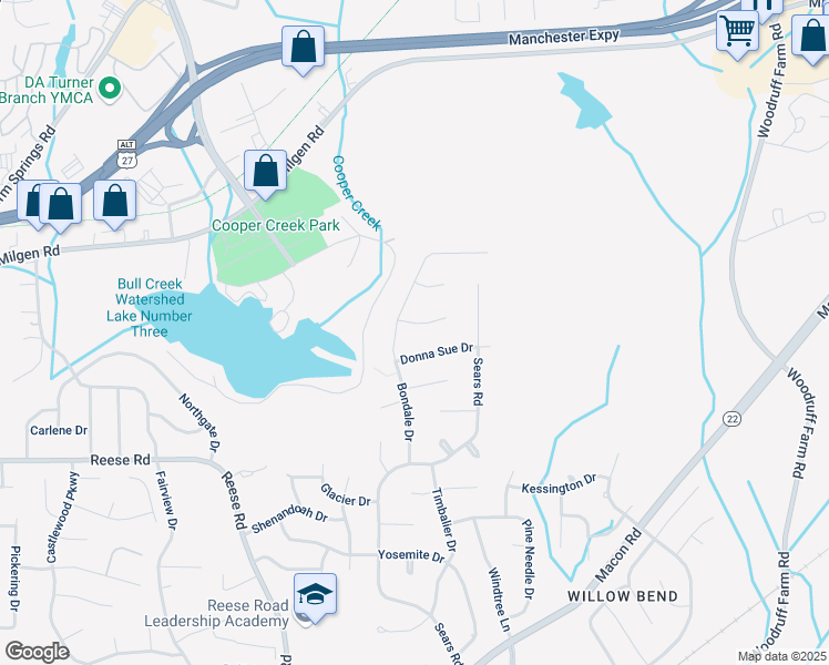 map of restaurants, bars, coffee shops, grocery stores, and more near 5040 Sedona Court in Columbus