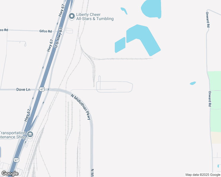 map of restaurants, bars, coffee shops, grocery stores, and more near 1800 Dove Lane in Midlothian
