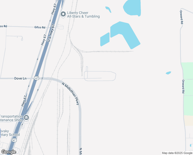 map of restaurants, bars, coffee shops, grocery stores, and more near 1800 Dove Lane in Midlothian