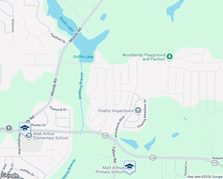 map of restaurants, bars, coffee shops, grocery stores, and more near 204 Grand View Avenue in Kathleen