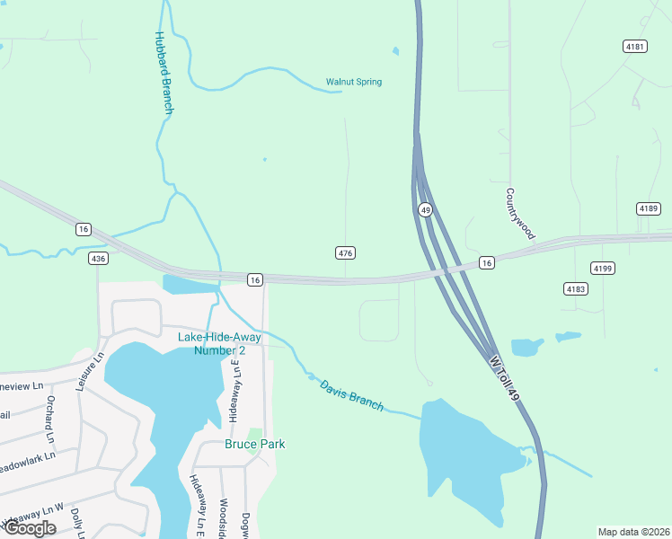 map of restaurants, bars, coffee shops, grocery stores, and more near 16864 Farm to Market Road 16 in Lindale