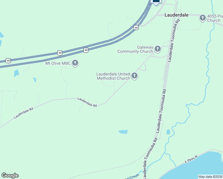 map of restaurants, bars, coffee shops, grocery stores, and more near 9535 Serton Road in Lauderdale