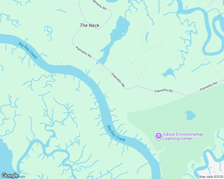 map of restaurants, bars, coffee shops, grocery stores, and more near 8659 Palmetto Road in Edisto Island