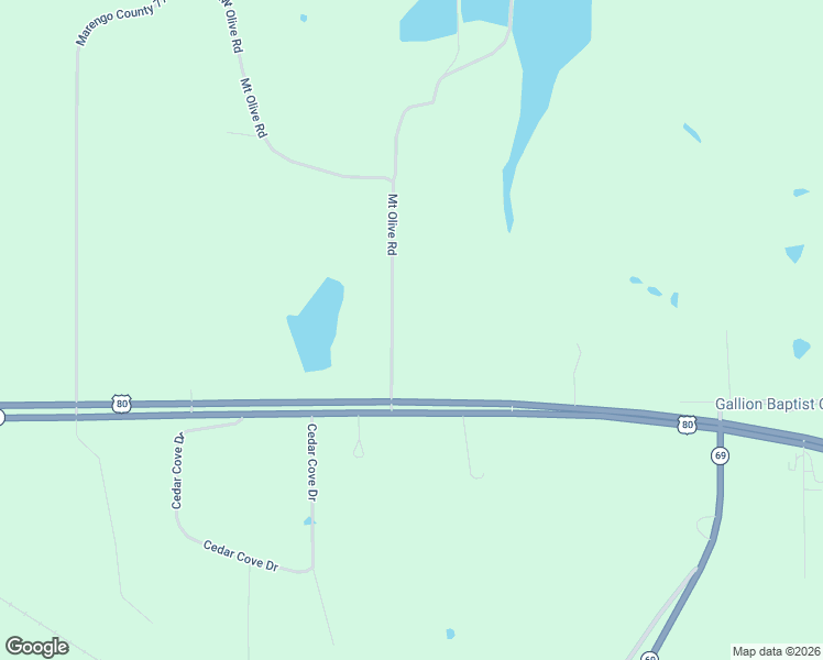 map of restaurants, bars, coffee shops, grocery stores, and more near 1121 Mount Oliver Road in Gallion
