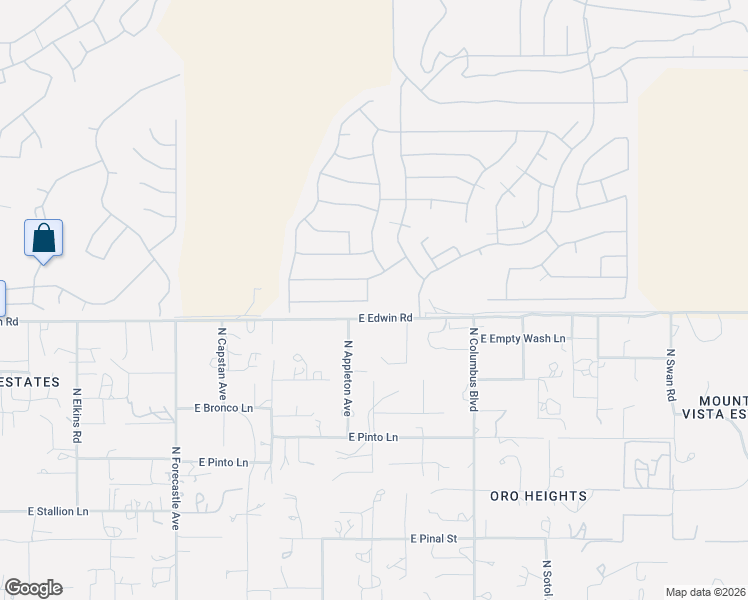map of restaurants, bars, coffee shops, grocery stores, and more near 61971 East Oakwood Drive in Saddlebrooke