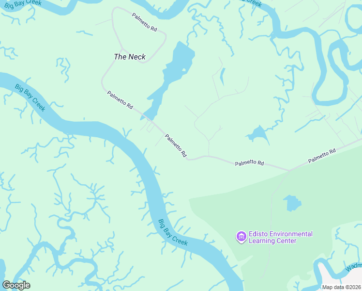 map of restaurants, bars, coffee shops, grocery stores, and more near 8659 Palmetto Road in Edisto Island