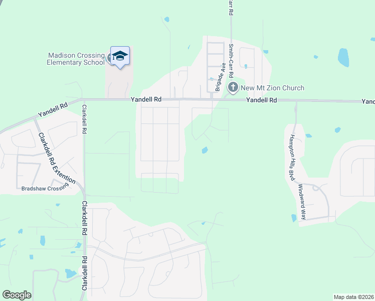 map of restaurants, bars, coffee shops, grocery stores, and more near 739 Glenwild Drive in Canton