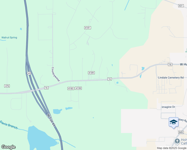 map of restaurants, bars, coffee shops, grocery stores, and more near 16074 Farm to Market 16 in Lindale